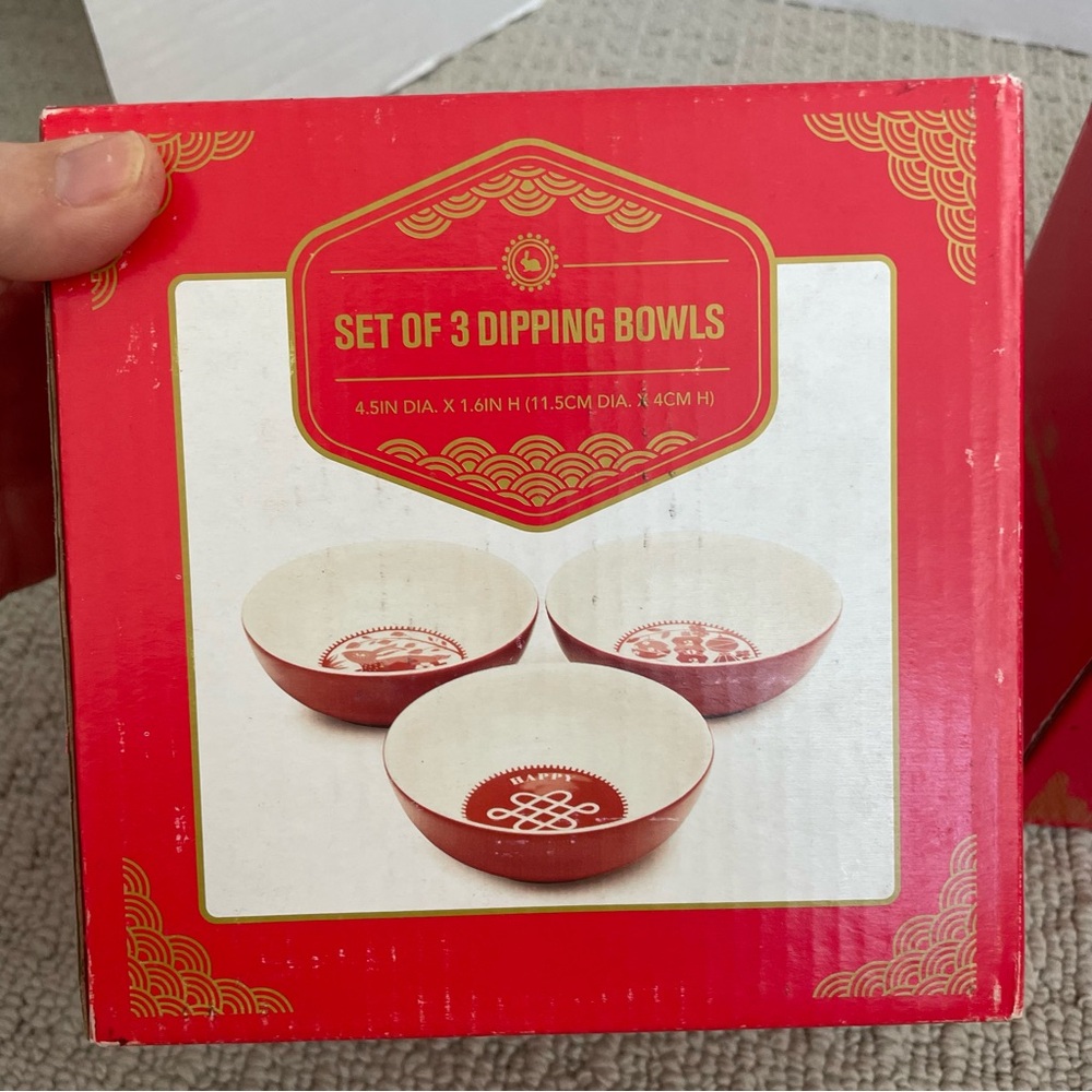 New year of the rabbit dipping bowls - Picture 12 of 12